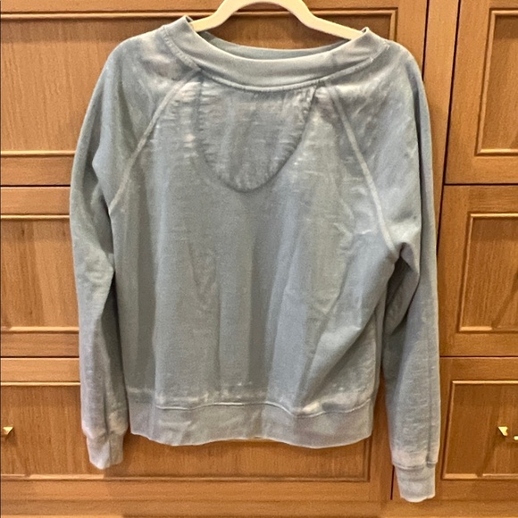 Recycled Karma Blue Sonny & Cher Sweatshirt Size S Super Rare - Picture 4 of 5